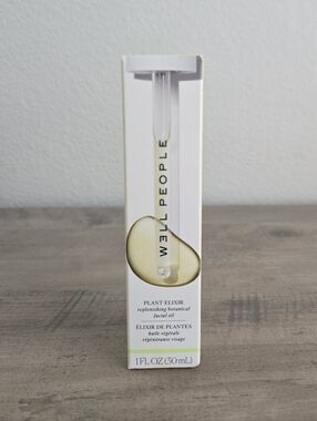 Well People Plant Elixir Replenishing Botanical Facial Oil 1 Fl Oz